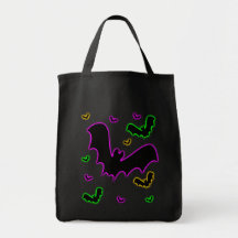 Vampire Glow Bats Bag