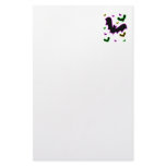 Vampire Glow Bats Stationery Design
