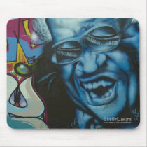Vampire graffiti art mousepads
