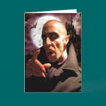 VAMPIRE GREETING CARD cards
