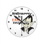 Vampire Halloween Clock