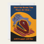 Vampire Halloween Party Invitation