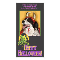 Vampire Halloween Photo Card photo cards