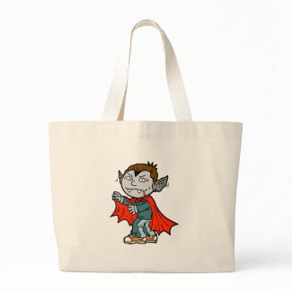 Vampire Halloween Tote BAg bag