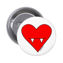 Vampire Heart Button buttons