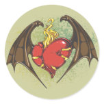 Vampire Heart Stickers