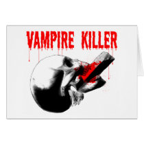 Vampire Killer Greeting Cards