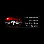 Vampire Kilroy Address Label