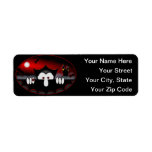Vampire Kilroy Address Label