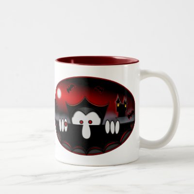 Vampire Kilroy Bats Mug by kilroyworld