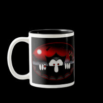Vampire Kilroy- Black Mug