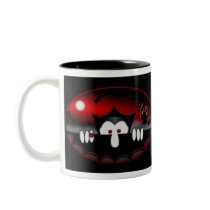 Vampire Kilroy- Black Mug by kilroyworld Vampire Kilroy- Black Mug