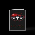 Vampire Kilroy Invitations cards