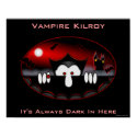 Vampire Kilroy Poster posters