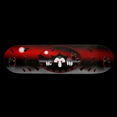 Vampire Kilroy Skateboard by kilroyworld