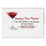 Vampire Kiss Martini Drink Recipe Card