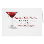 Vampire Kiss Martini Drink Recipe Card