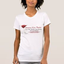 Vampire Kiss Martini Drink Recipe Tee Shirt