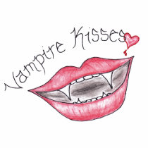 Vampire Kisses pocket T-shirt by CrysAJ Vampire Kisses pocket T-shirt
