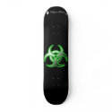 Vampire Kitten - Biohazard Green skateboards by VampireKitten14 Vampire Kitten - Biohazard Green skateboards