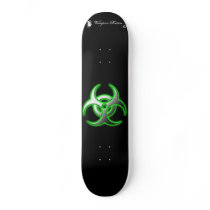 Vampire Kitten - Biohazard Green skateboards by VampireKitten14 Vampire Kitten - Biohazard Green skateboards