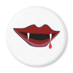 vampire lips magnets