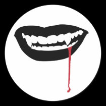 Vampire Lips stickers