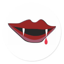 vampire lips stickers by jones8682 vampire lips stickers