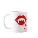 Vampire Mouth mugs by Thinkdifferent Vampire Mouth mugs