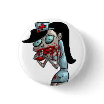 Vampire Nurse buttons by Eggheadcheesybird Vampire Nurse buttons