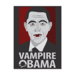 Vampire Obama postcards