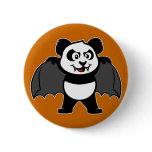 Vampire Panda Pinback Button
