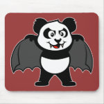 This vampire panda is too cute! With his fangs and cape this design makes an excellent Halloween present or anyone who likes vampires. Great gift ideas here for your friends and family.