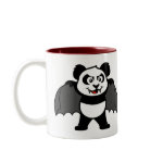 This vampire panda is too cute! With his fangs and cape this design makes an excellent Halloween present or anyone who likes vampires. Great gift ideas here for your friends and family.