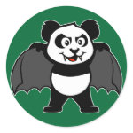 This vampire panda is too cute! With his fangs and cape this design makes an excellent Halloween present or anyone who likes vampires. Great gift ideas here for your friends and family.