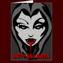 Vampire Party Invitations Custom Halloween Cards cards