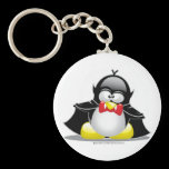 Vampire Penguin Key Chain