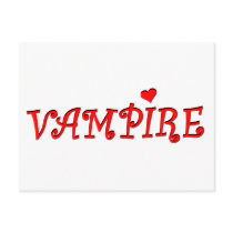 vampire postcards