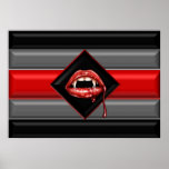 Vampire Pride Flag Poster posters