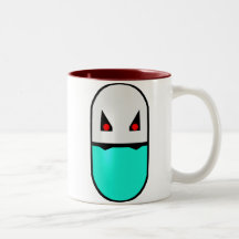 Vampire Prozac Parody Pill Mug