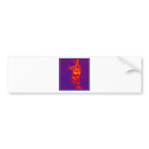 Vampire Purple Bumper Sticker