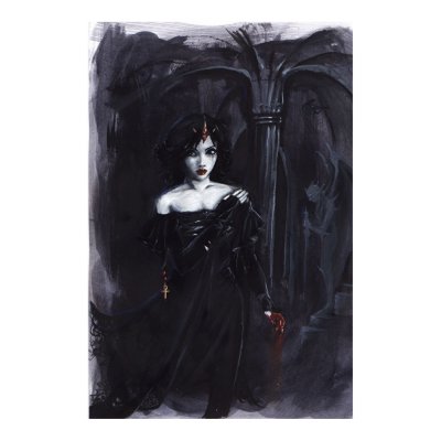 Vampire Queen Kay Poster by adorna