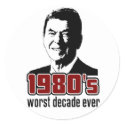 Vampire Reagan Sticker