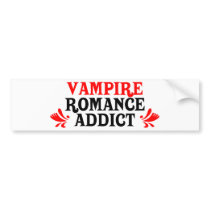 Vampire Romance Addict Bumper Stickers