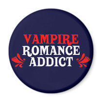 Vampire Romance Addict Fridge Magnet