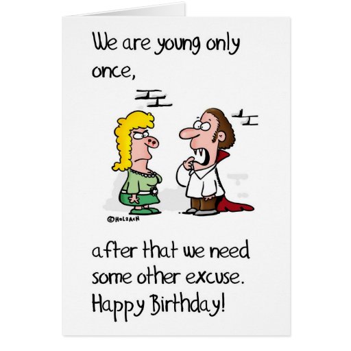 Vampire´s Birthday Card
