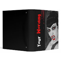 Vampire sexy comic 3 ring binder