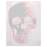 Vampire Skull Goth Notebook Paper Personalized Letterhead