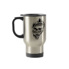 steel_mug - Vampire Skull Coffee Mug