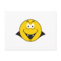 Vampire Smiley Face postcards